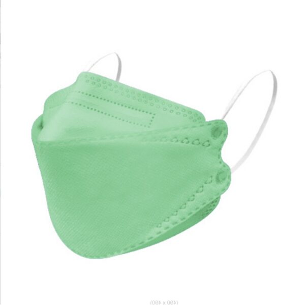 พร้อมส่ง KF94 Face mask แมสสายรุ้งสีเขียว หน้ากากอนามัย หน้ากากเกาหลี ทรงเกาหลี 3D 1แพ็ค10ชิ้น ป้องกันฝุ่น ไวรัส
