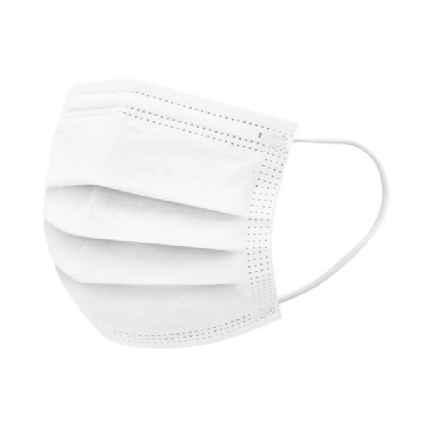 แมส แมสปิดปาก 50ชิ้น แมสสีขาว2ด้าน แมสขาวล้วน หน้ากากอนามัย แมสสีขาว หน้ากาก mask maskblack maskwhite1กล่อง50ชิ้น