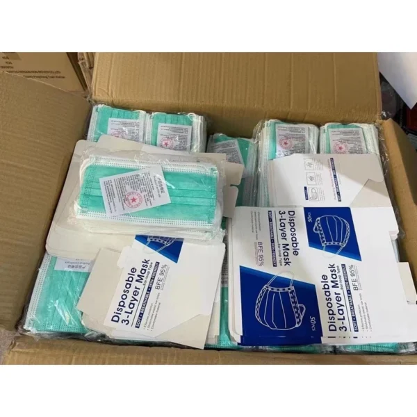 Face Mask หน้ากากอนามัย ผ้าปิดจมูกอนามัย ยกลังเรทส่งถูก (100กล่อง/ลัง)