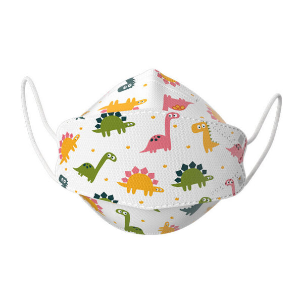 แมสเด็ก 5ชั้น KN95 (แพ็ค10ชิ้น) มีลายใดโนเสาร์ 5ชั้น เชื้อโรค ไวรัส ฝุ่น ควัน pm2.5 แนบสนิทกระชับกับใบหน้า